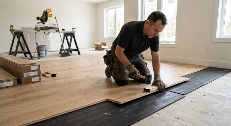 Engineered Wood Installation in Hunterdon County, NJ