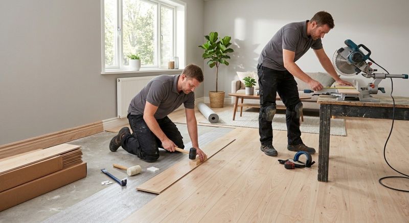 Laminate Floor Installation in Basking Ridge, NJ