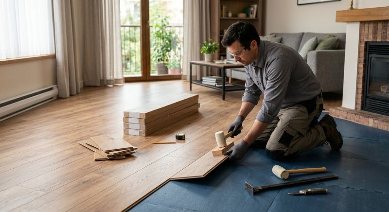 Laminate Floor Installation in Flanders, NJ
