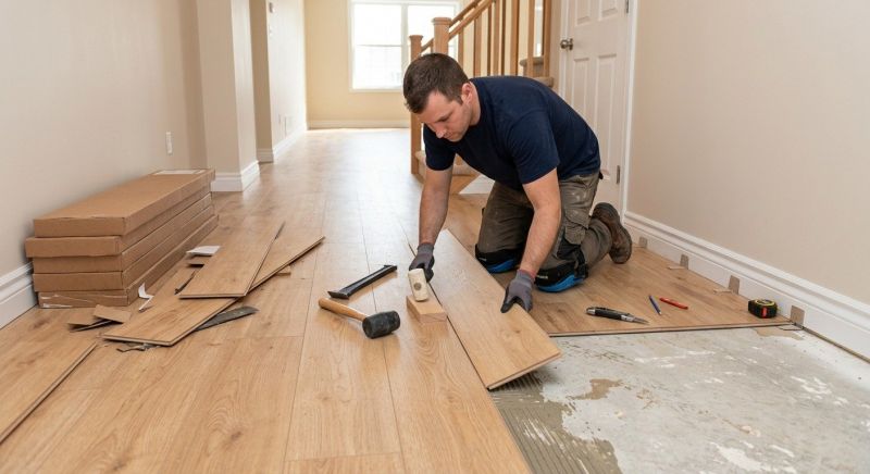 Laminate Floor Installation in Lawrence Township, NJ