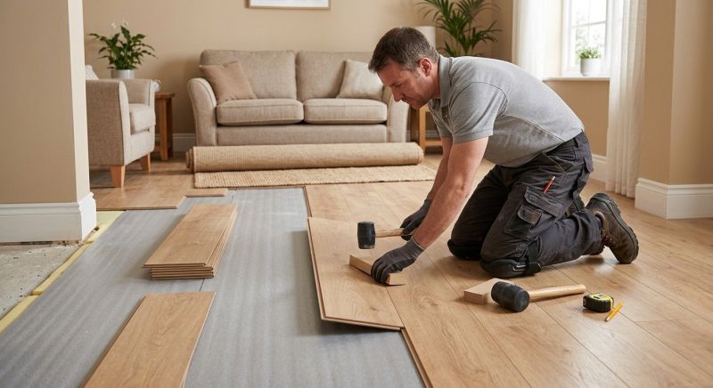 Laminate Floor Installation in Warren, NJ