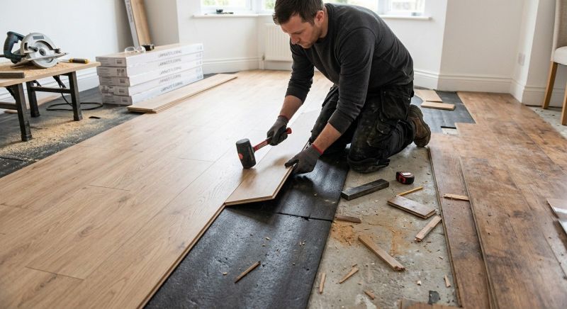 Laminate Floor Replacement in Highland Park, NJ
