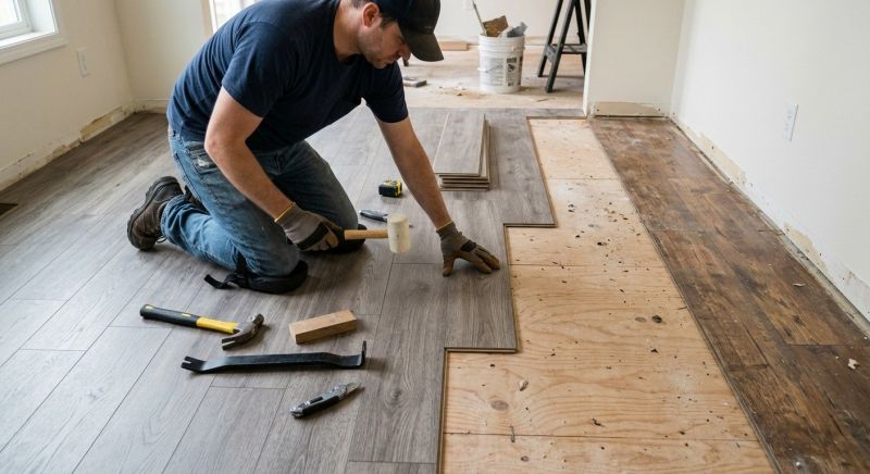 Laminate Floor Replacement in New Hope, PA