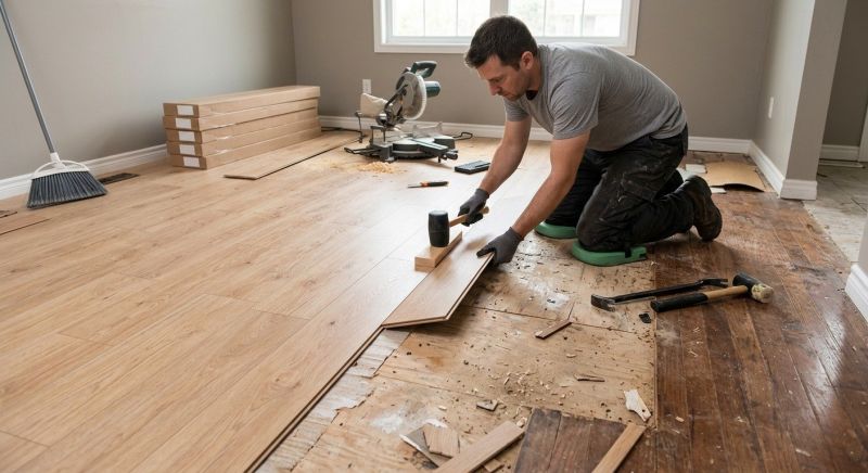 Laminate Floor Replacement in Somerset, NJ
