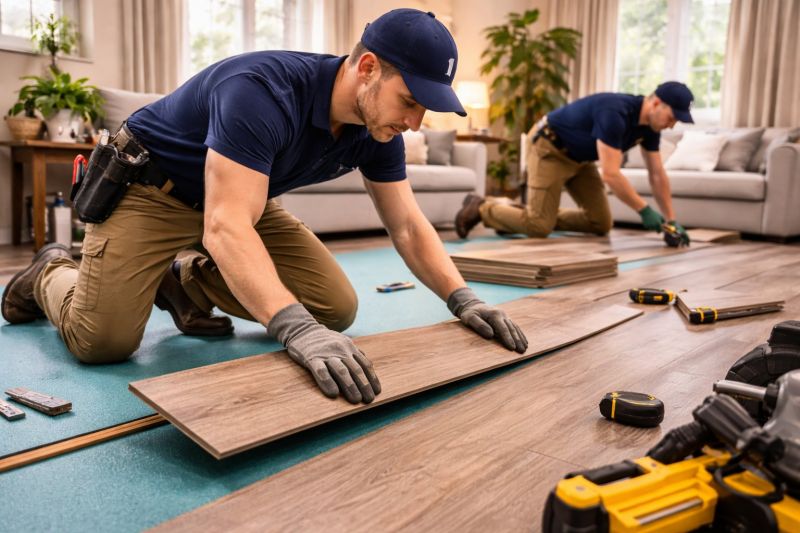 Laminate Floor Replacement in Stirling, NJ