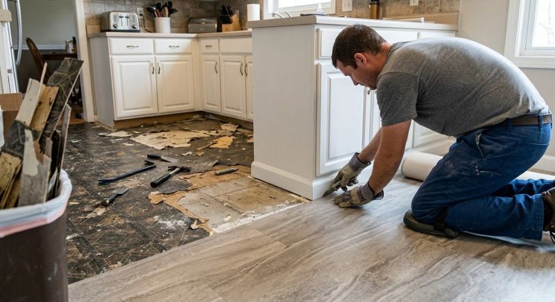 Linoleum Floor Installation in Clinton, NJ