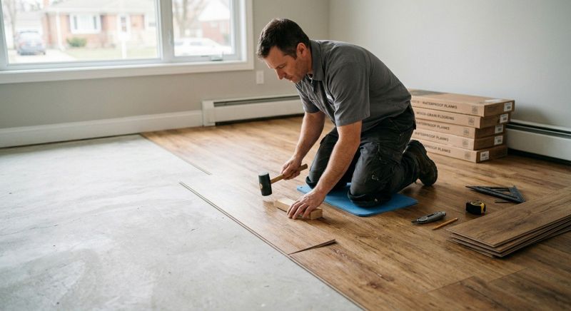 Linoleum Floor Installation in Middlesex County, NJ