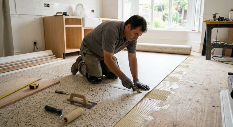 Linoleum Floor Installation in Stockton, NJ