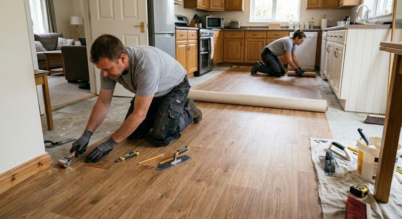 Linoleum Flooring Replacement in Hunterdon County, NJ