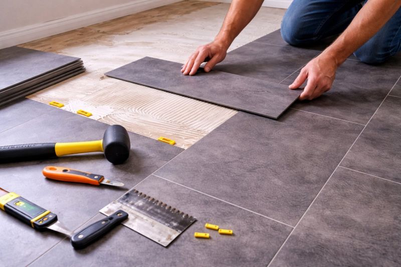 Luxury Vinyl Tile Installation in Bedminster, NJ
