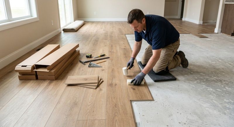 Luxury Vinyl Tile Installation in Hunterdon County, NJ