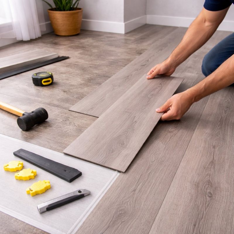 Luxury Vinyl Tile Installation in Warren County, NJ