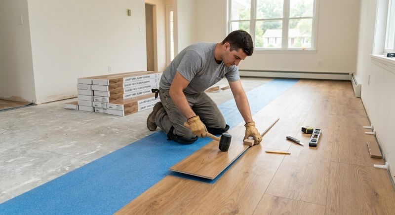 Lvt Flooring Installation in Perkasie, PA