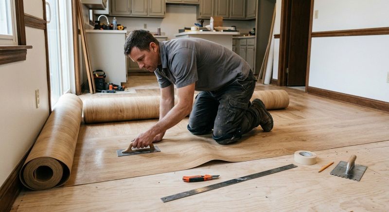 Sheet Flooring Installation in Hampton, NJ