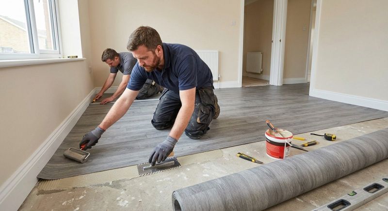 Sheet Flooring Installation in Hunterdon County, NJ
