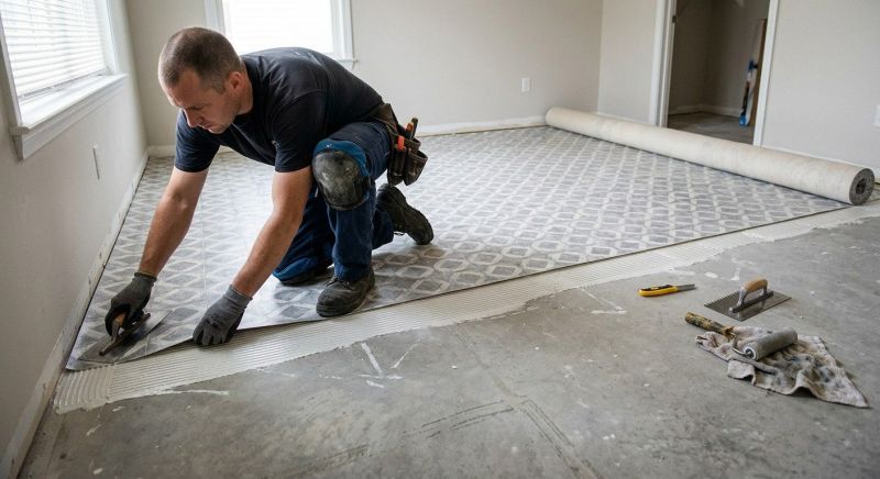 Sheet Flooring Installation in Stirling, NJ