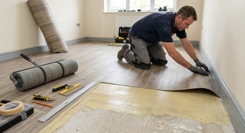 Sheet Vinyl Installation in Hackettstown, NJ