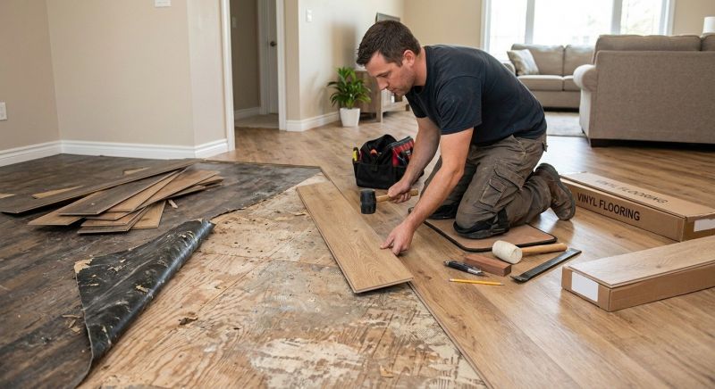 Vinyl Flooring Installation in Warren, NJ
